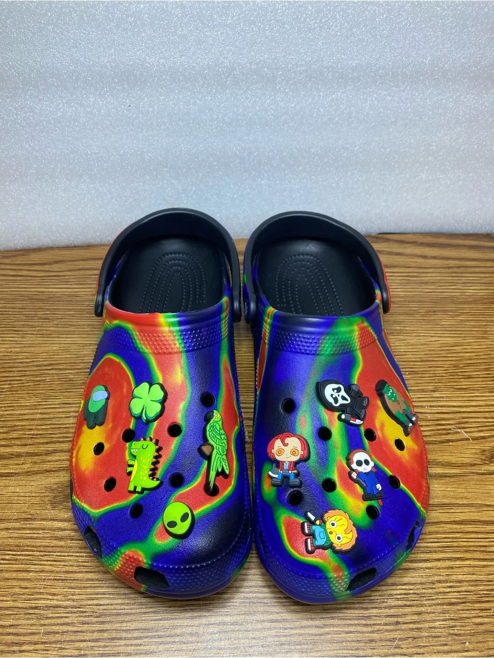 Crocs Classic Clog Solarized Tied Dye Multi Color Unisex Men’s Size 10 Women 12